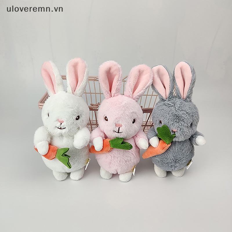 1 Móc Khóa Thỏ Nhồi Bông Dễ Thương