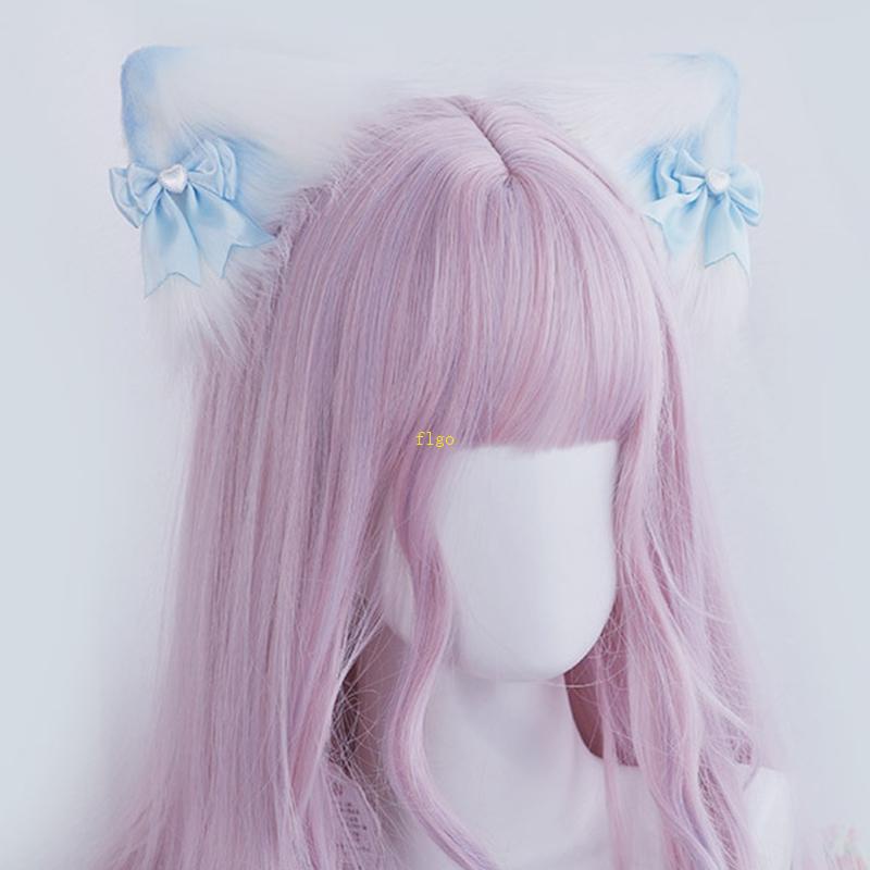 Kẹp Tóc Hình Tai Mèo Phong Cách Lolita Đáng Yêu