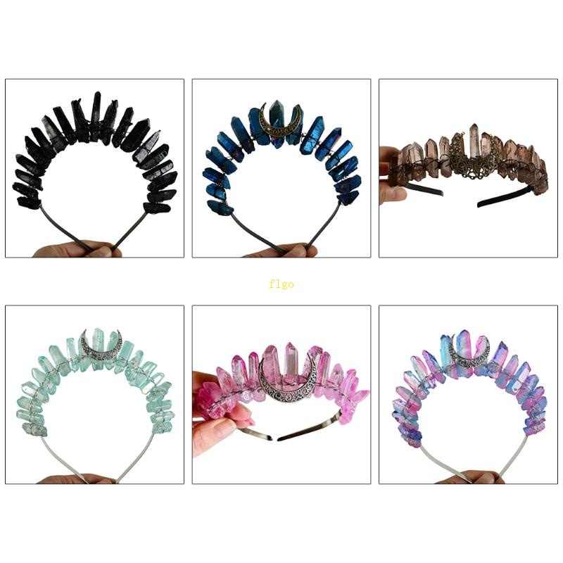 Flgo Vương Miện Pha Lê Đính Đá Mặt Trăng Phù Hợp Làm Quà Đám Cưới / Đính Hôn Cho Gia Đình