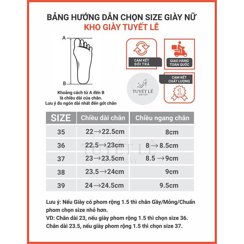 Giày cao gót Tiểu Thư  K1  - gót nhọn 9 phân chân thon gày bé lùi size)