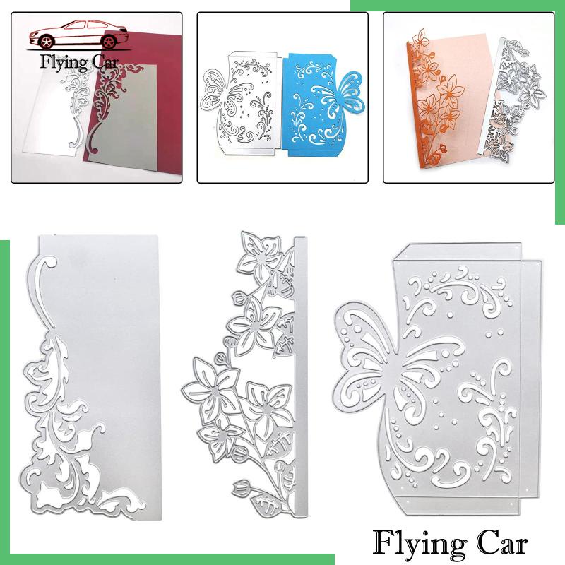 Set 3 Khuôn Cắt Giấy Dùng Để Trang Trí Tiệc Năm Mới