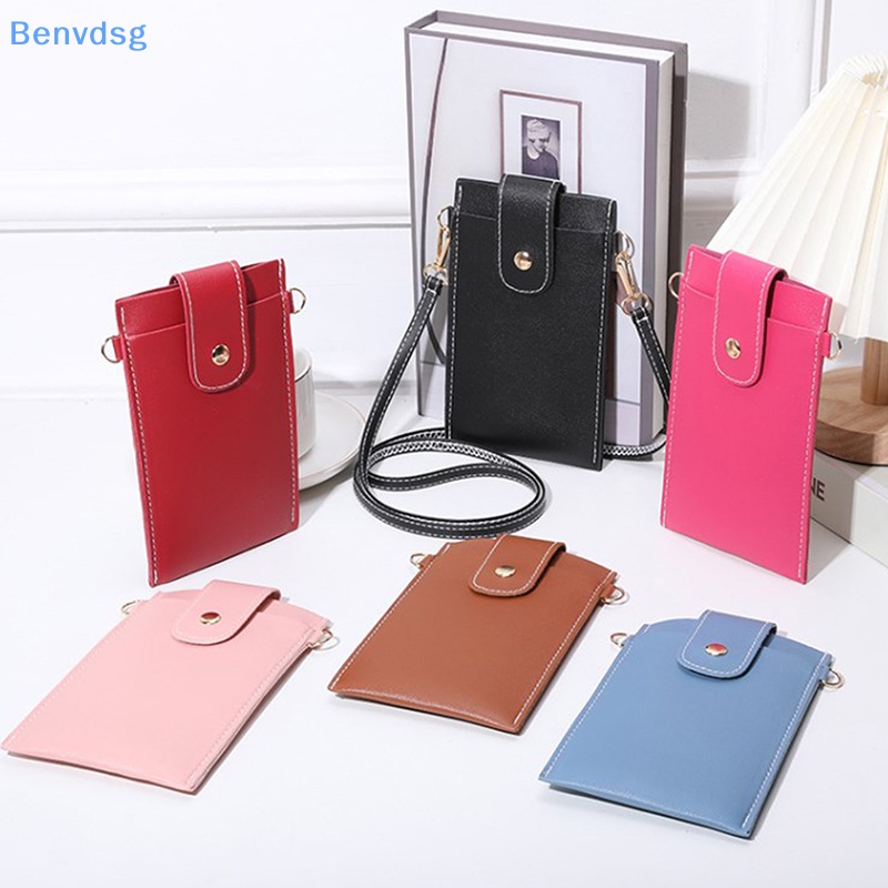 Benvdsg > Túi Đeo Chéo Mini Đựng Điện Thoại / Thẻ Thiết Kế Mỏng Thời Trang Cho Nữ well