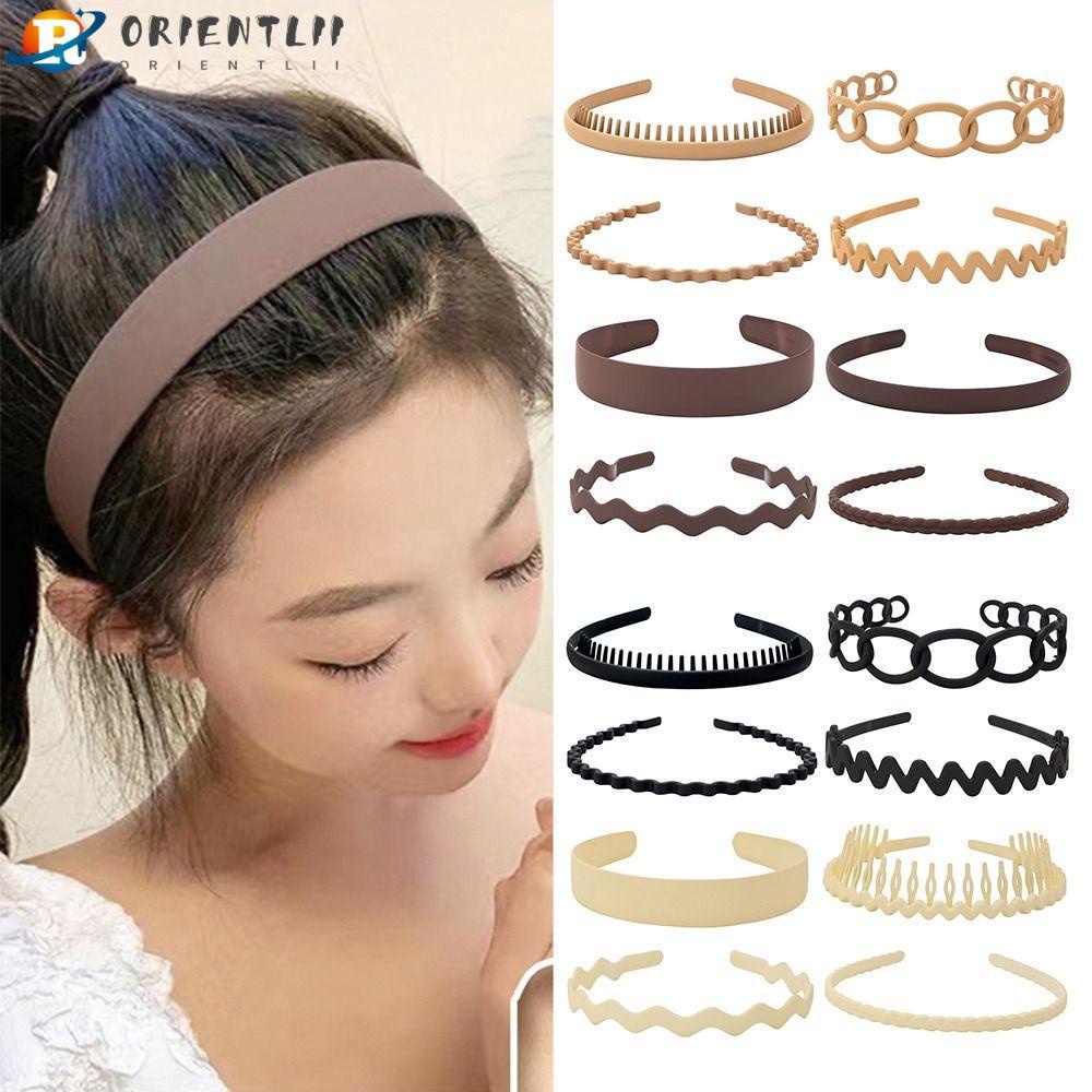 Set 8 Băng Đô Cài Tóc Lượn Sóng Thời Trang Thể Thao Ngoài Trời