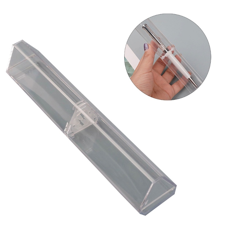 Bộ 10 Hộp Đựng Bút Bằng Nhựa Hình Tam Giác