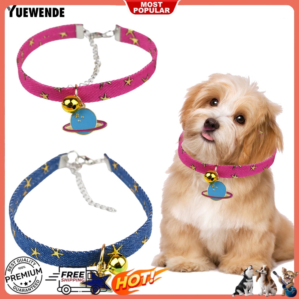 Vòng Cổ Gắn Chuông Kim Loại Cho Thú Cưng