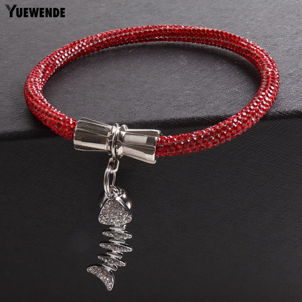 Vòng Đeo Cổ Bằng Nhựa Đính Đá Lấp Lánh Sang Trọng Bắt Mắt Cho Thú Cưng