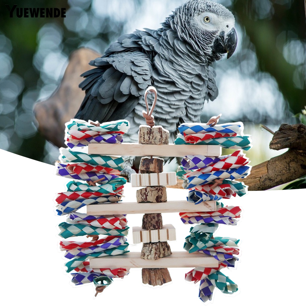 Đồ Chơi Treo Chống Cắn Chống Thú Vị Cho Vẹt Cưng