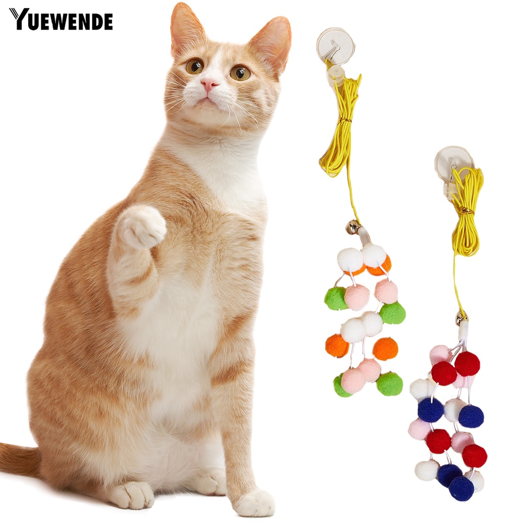 Đồ Chơi Hình Sâu Bướm Có Giác Hút Độ Co Giãn Cao Cho Mèo Cưng