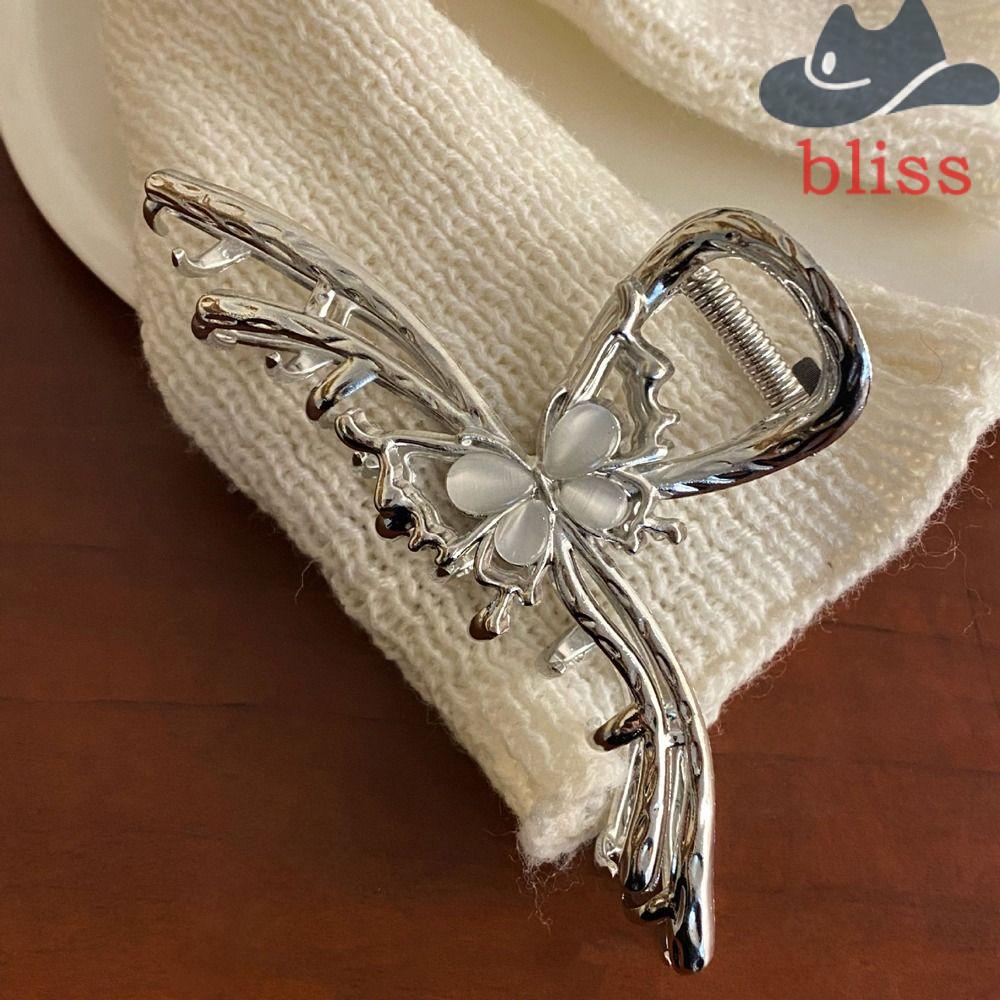 Kẹp Tóc Càng Cua / Cá Mập Bằng Kim Loại Thời Trang Hàn Quốc Cổ Điển