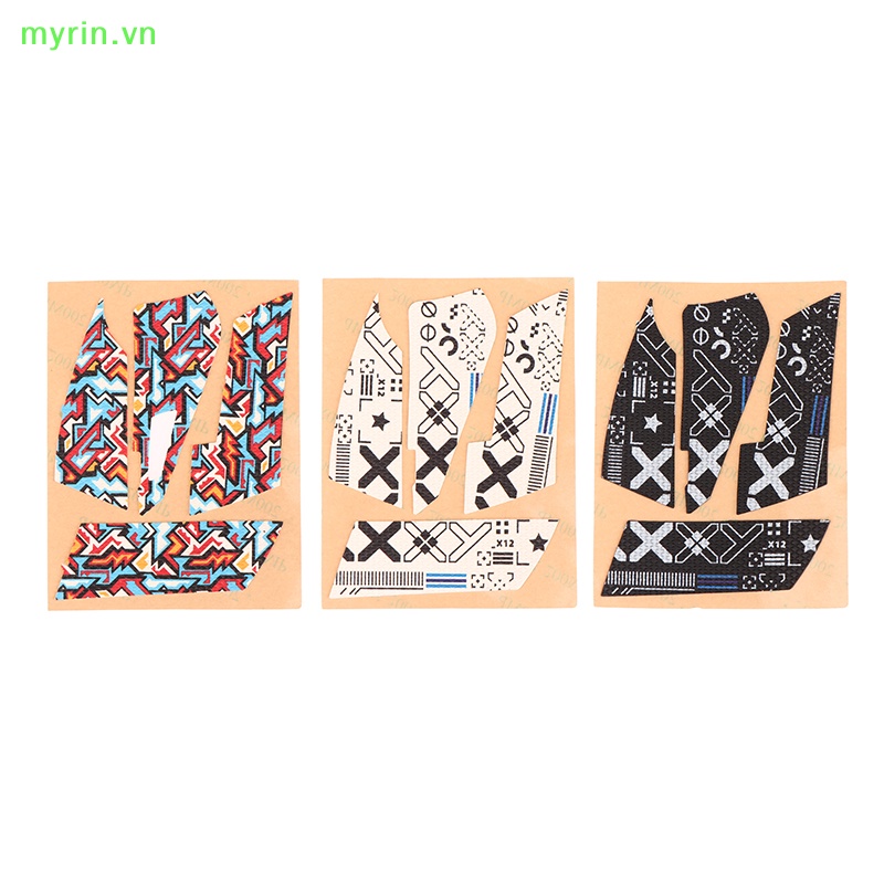 Myrin 1pc mouse grip tape skate diy sticker non slip suck sweat for logitech g402 vn