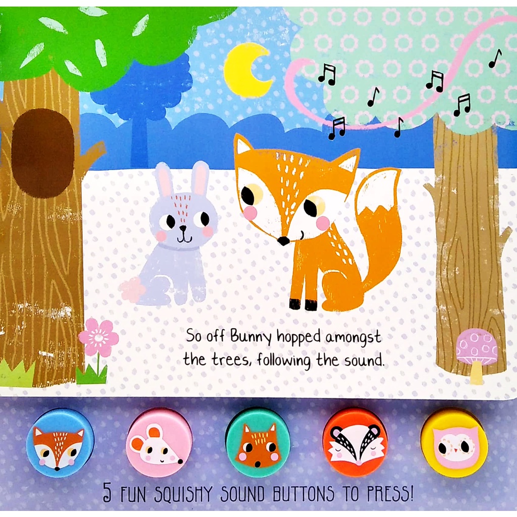 What Did Bunny Hear? - Press And Play Sound Book