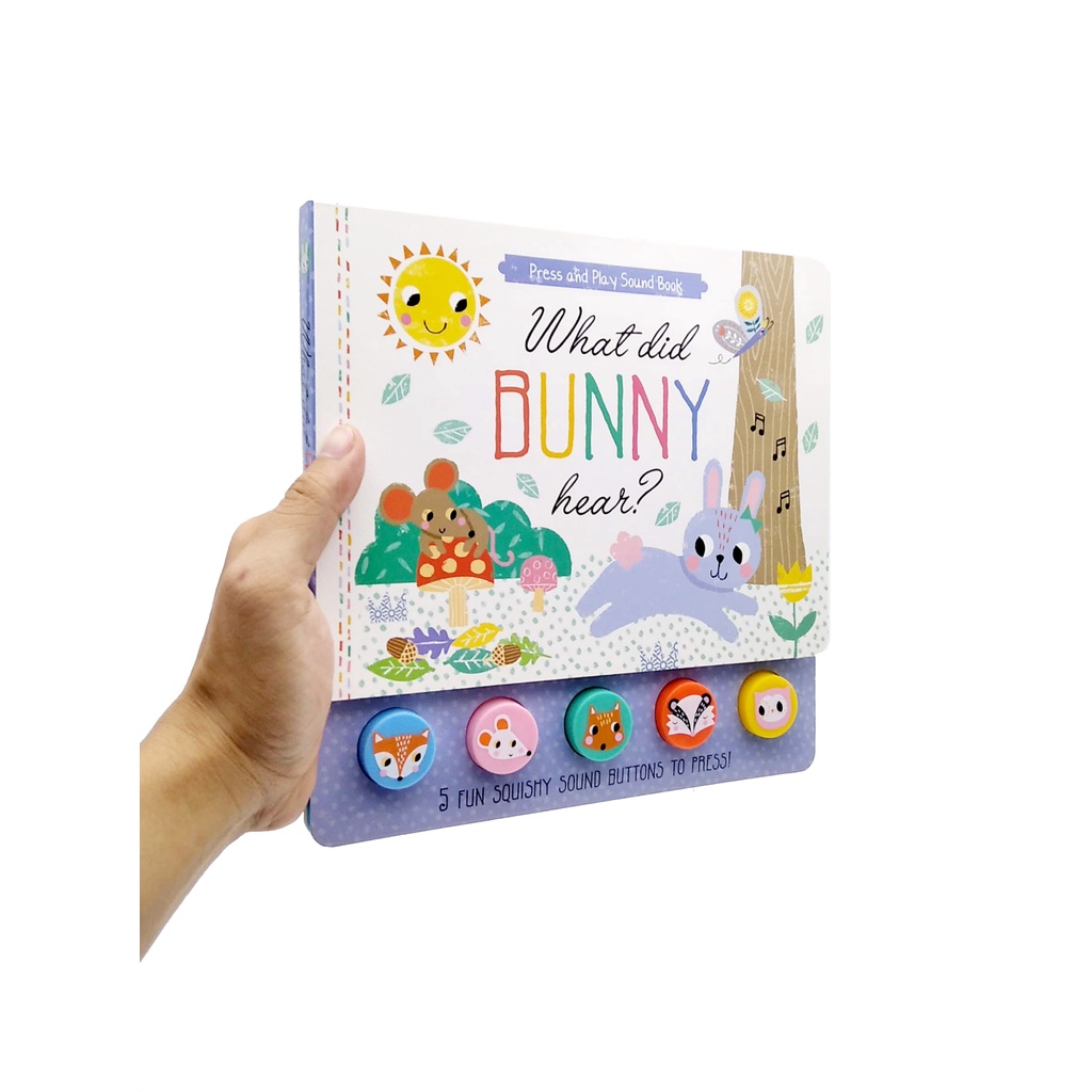 What Did Bunny Hear? - Press And Play Sound Book