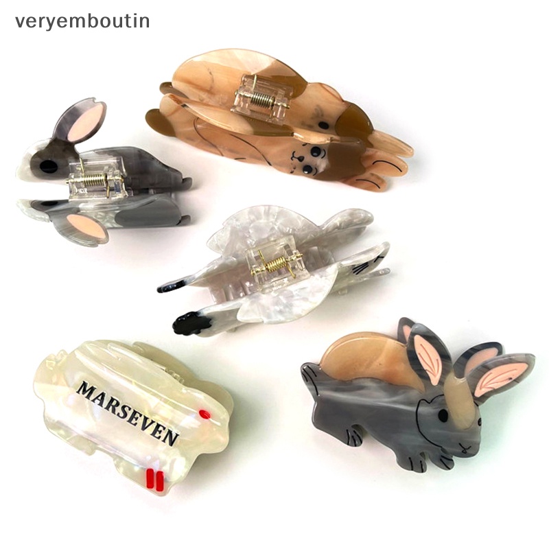 Kẹp Tóc Hình Tai Thỏ Dễ Thương Cho Nữ