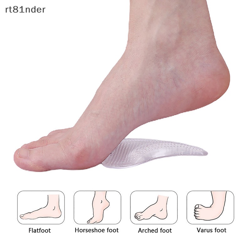 1 Cặp Đệm Lót Giày Cao Gót Chống Trượt Hình Trái Tim