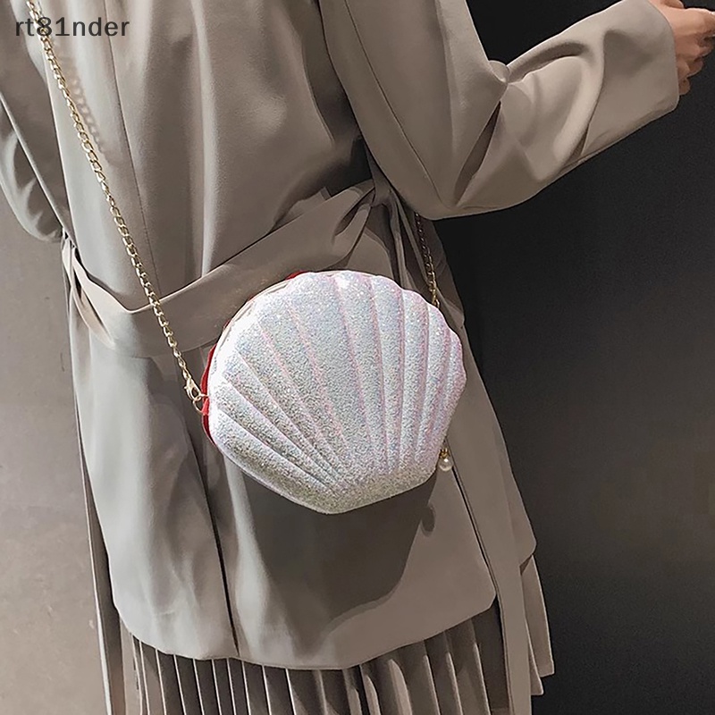 Rt Túi Đeo Chéo Mini Đính Hạt Ngọc Trai Và Kim Sa Lấp Lánh Thời Trang Dự Tiệc Cho Nữ n