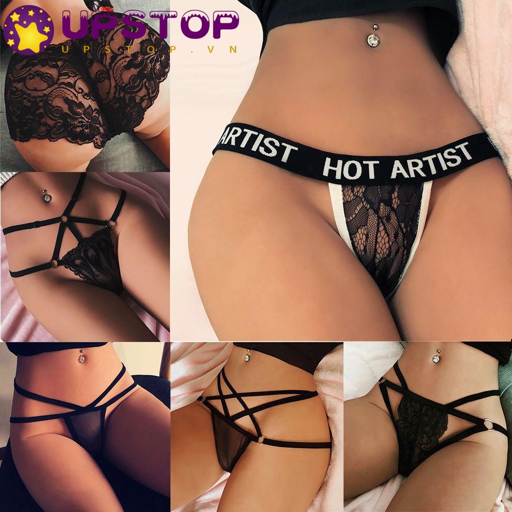 Quần Lót Họa Tiết Chữ Gợi Cảm Cho Nữ
