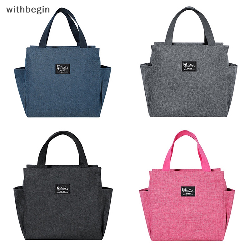 Túi Giữ Lạnh Đựng Hộp Cơm Trưa Di Động Tiện Dụng Mang Theo Du Lịch Dã Ngoại