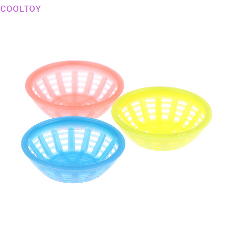 Set 3 Rổ Đựng Thực Phẩm Tỉ Lệ 1: 12 Trang Trí Nhà Búp Bê