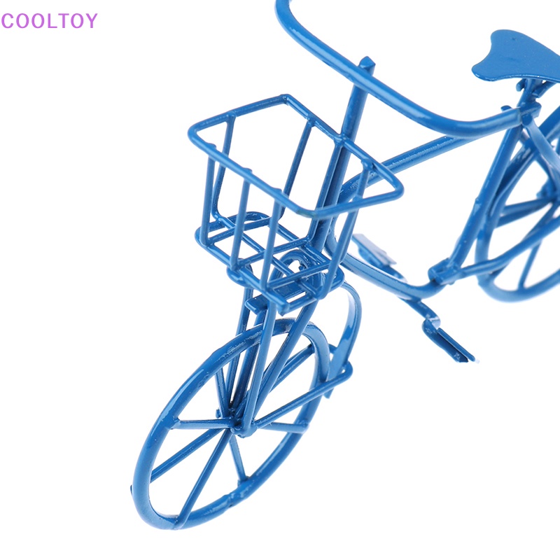 Cooltoy Mô Hình Xe Đạp Bằng Kim Loại Tỉ Lệ 1: 12 Trang Trí Nhà Búp Bê