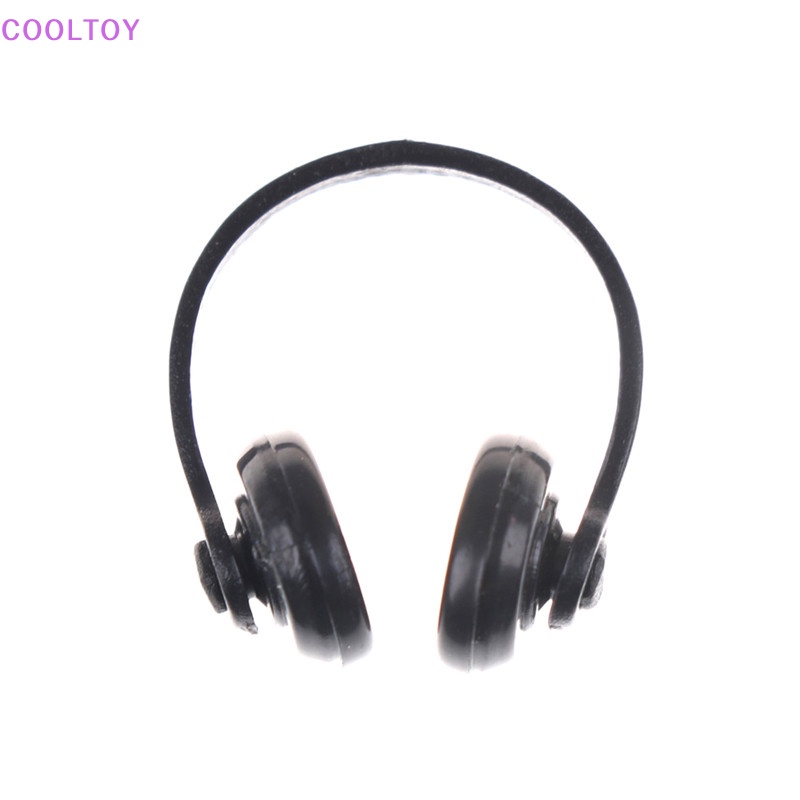 Tai Nghe COOLTOY 1 / 12 Màu Đen Trang Trí Nhà Búp Bê