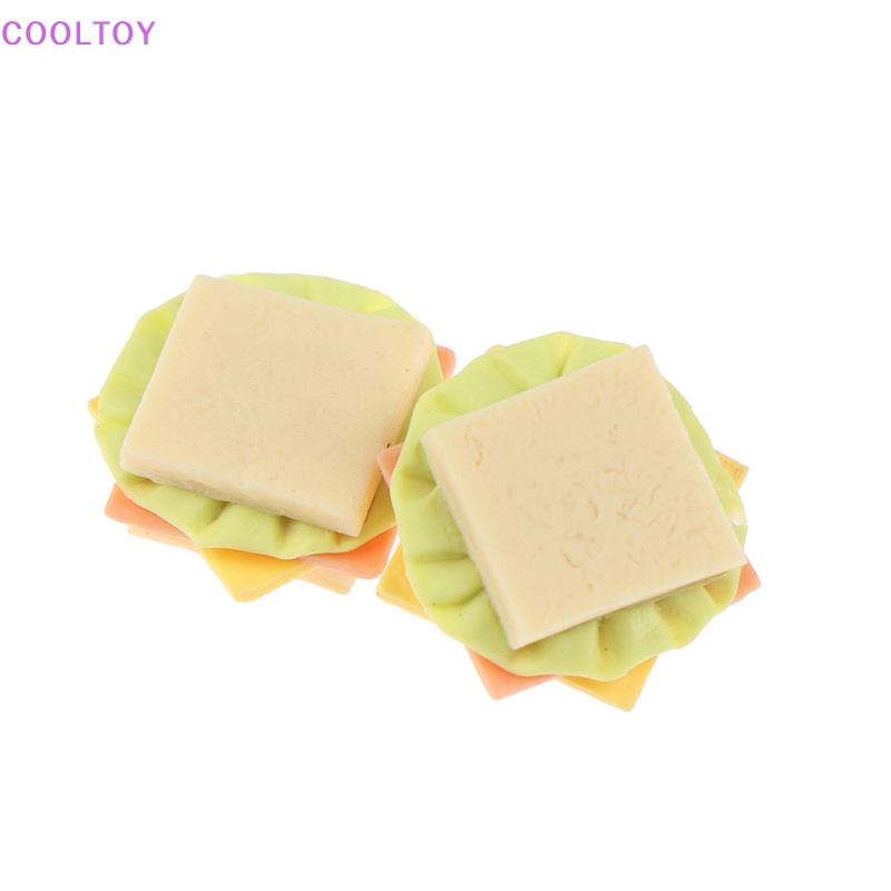 Mô Hình Bánh Sandwich 2 X1: 12 Trang Trí Nhà Búp Bê