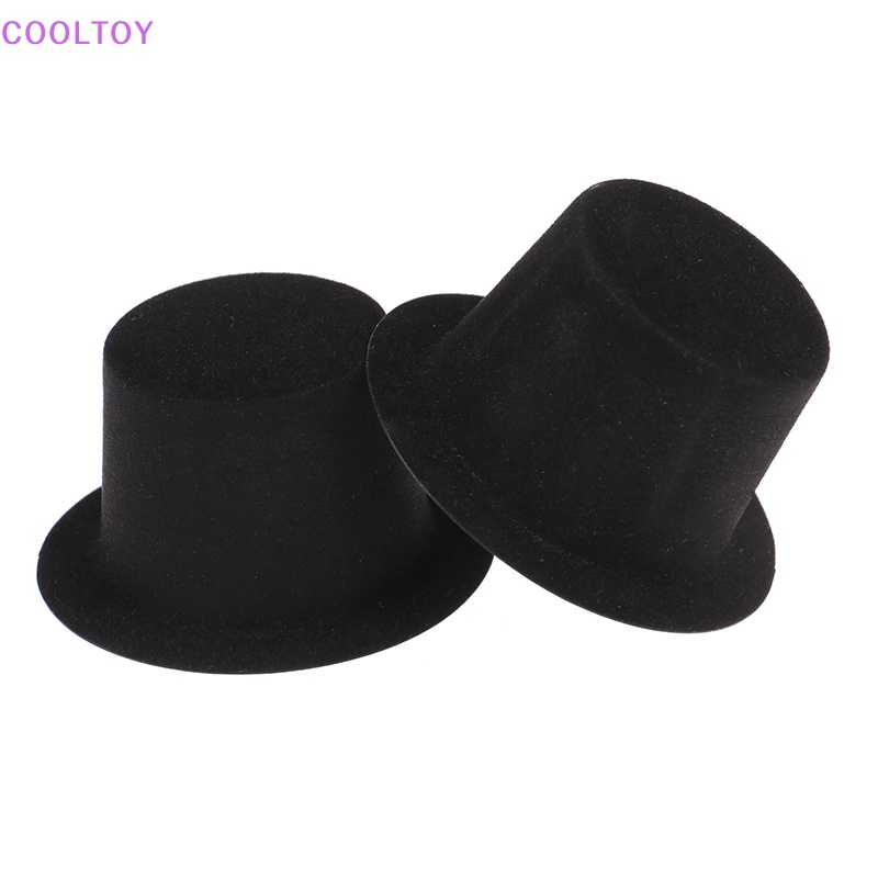 Cooltoy Set 10 Nón Đen Thu Nhỏ 1: 12 Trang Trí Nhà Búp Bê DIY