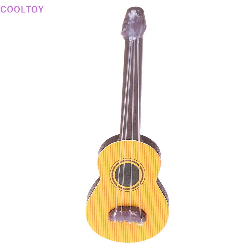 Cooltoy Đàn guitar Mini Tỉ Lệ 1: 12 Trang Trí Nhà Búp Bê