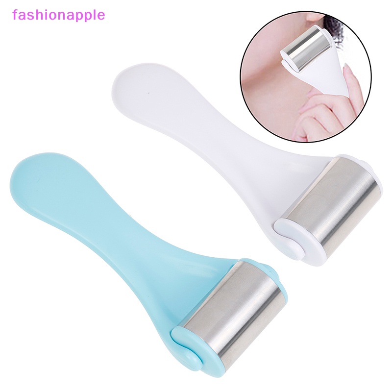 1 Cây Lăn Mát Xa Mặt Bằng Thép Không Gỉ Chống Nếp Nhăn Se Khít Lỗ Chân Lông