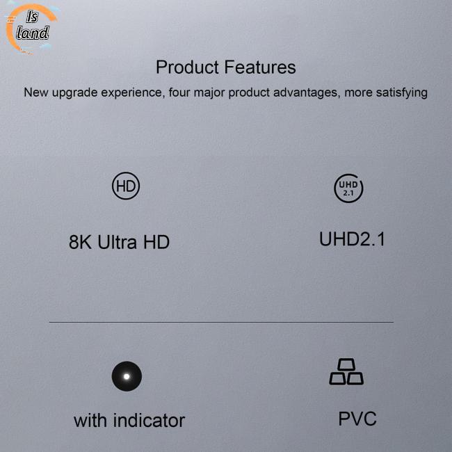 Đầu Nối Chuyển Đổi Hd Male Sang Female Uhs2.1 Độ Phân Giải Cao 8k 60hz