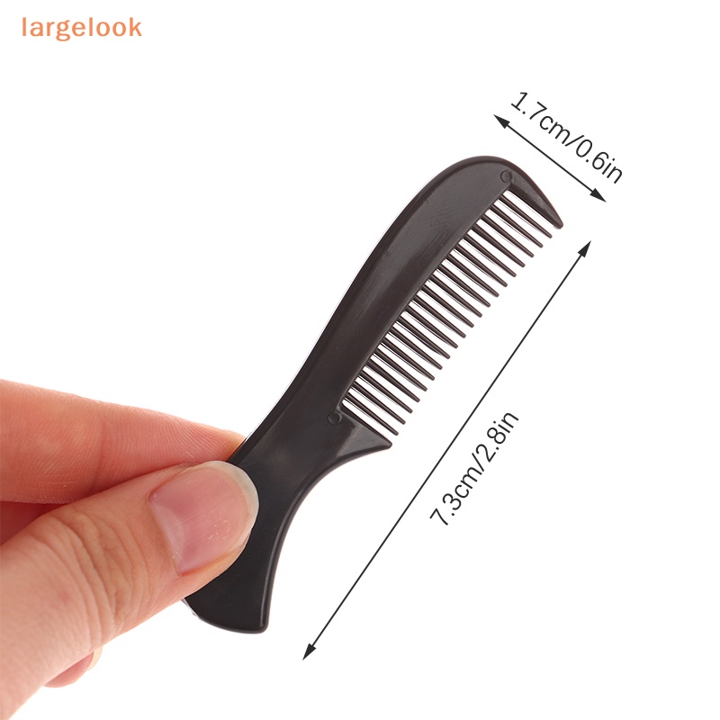 Lược Chải Râu Tạo Kiểu Mini Bằng Nhựa Cho Nam Giới
