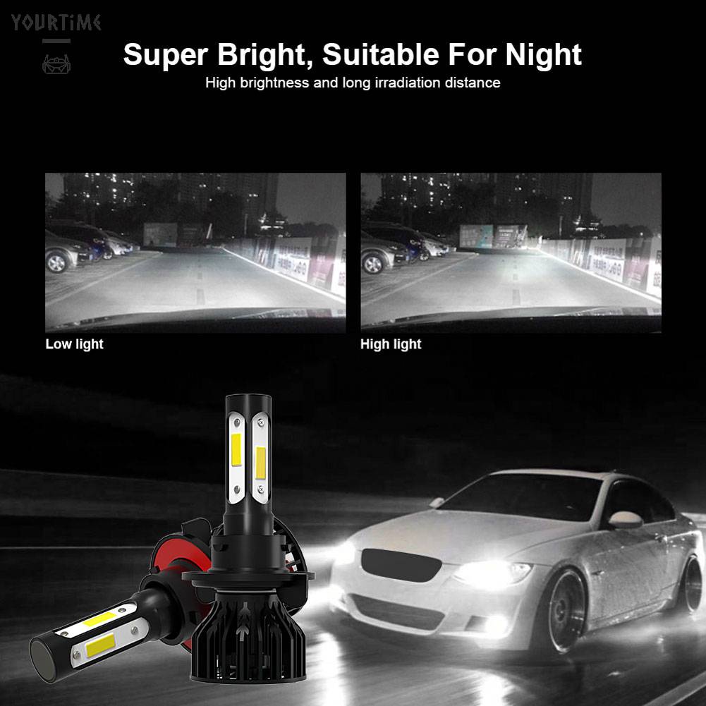 Bóng Đèn Phá Sương Mù K9 40W 6500K 6000LM H7 H8 H11 H4 Cho Xe Hơi