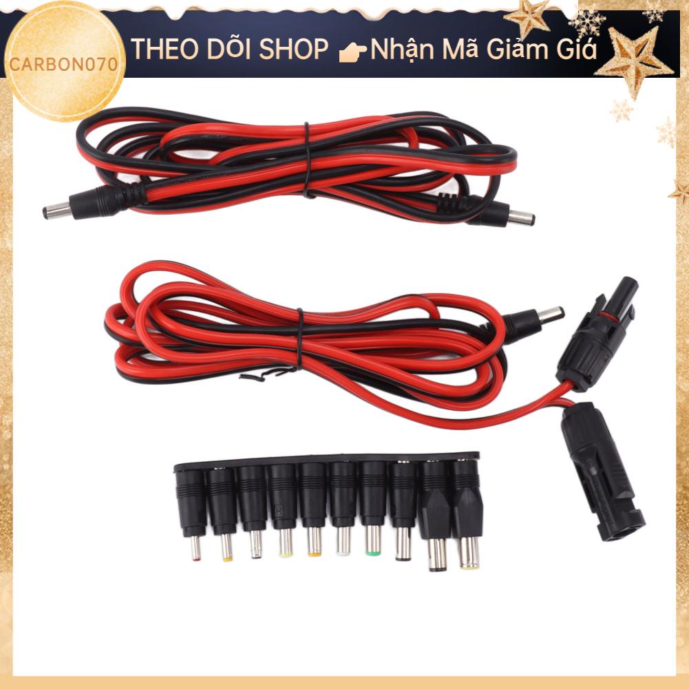Carbon070 Dây cáp năng lượng mặt trời mở rộng PVC Bộ điều hợp dây với đầu nối nam nữ