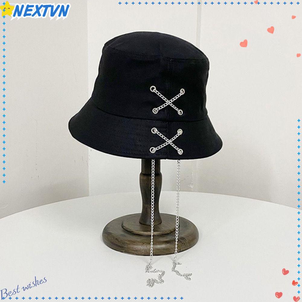 Mũ Bucket Chất Liệu Cotton Thiết Kế Độc Đáo Thời Trang Cho Nam Và Nữ