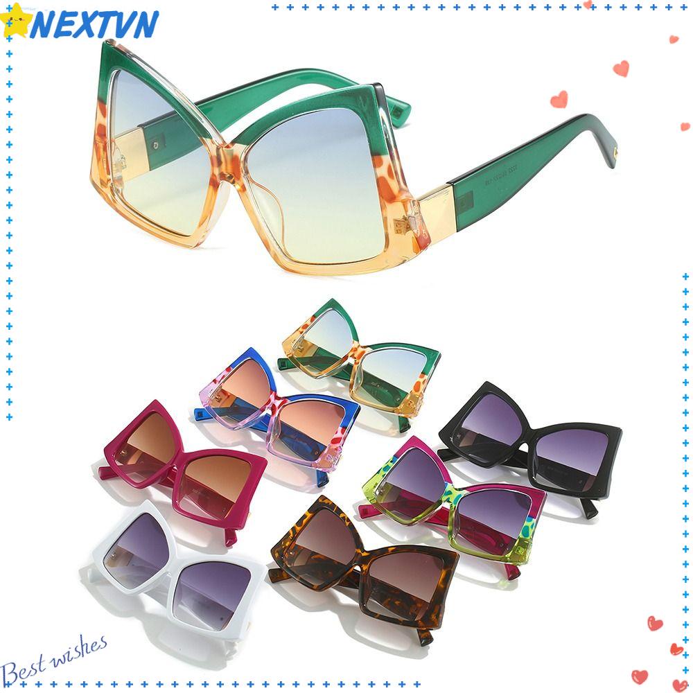 Kính Mát Gọng Kim Loại Hình Bươm Bướm Thời Trang Cho Nữ