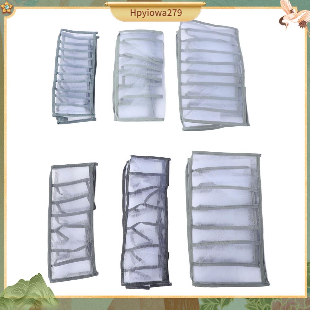 Ilikebag Gấp Gọn Quần Áo Tổ Chức Tủ Ngăn Hộp Bảo Quản Túi Đựng Đồ Lót Màu Xám