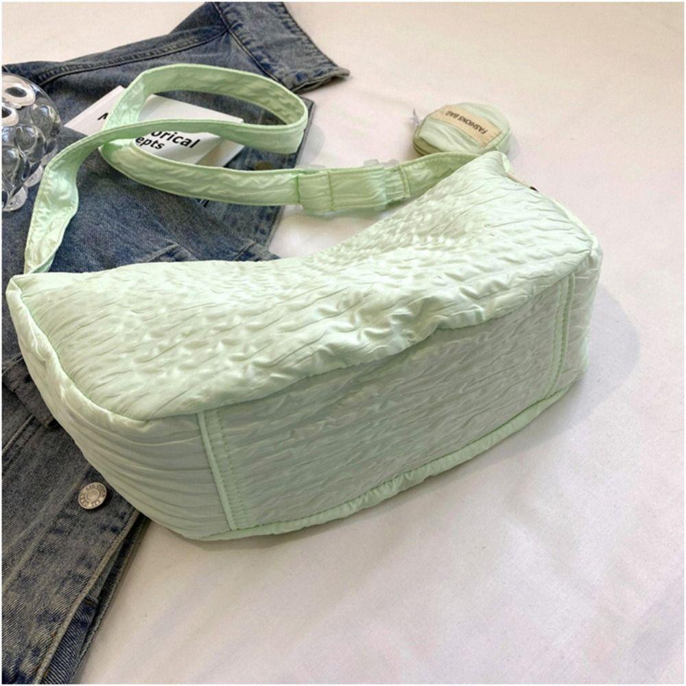 Túi Xách Đeo Chéo Vai Sức Chứa Lớn Màu Sắc Tươi Tắn Phong Cách Hàn Quốc Thời Trang Cho Nữ