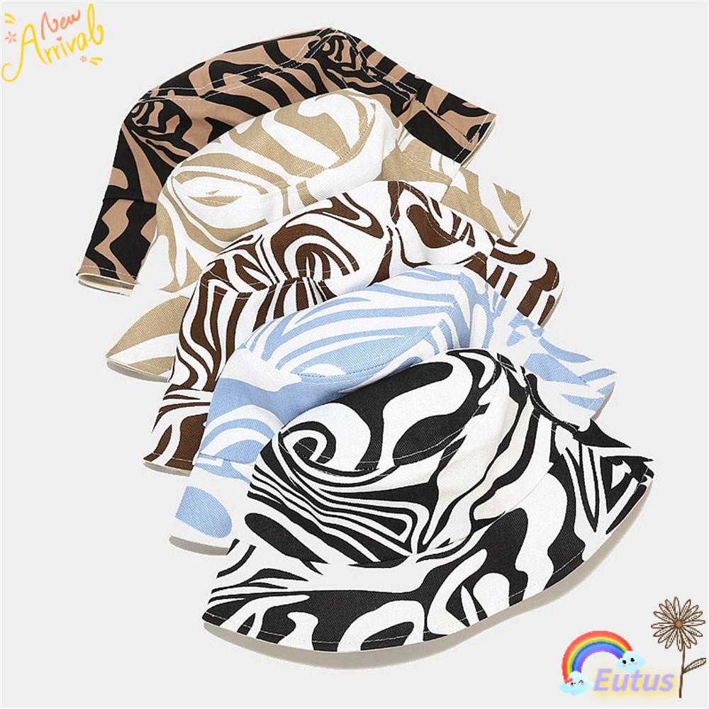 Mũ Bucket Chống Nắng Hoạ Tiết Kẻ Sọc Thời Trang Mùa Hè