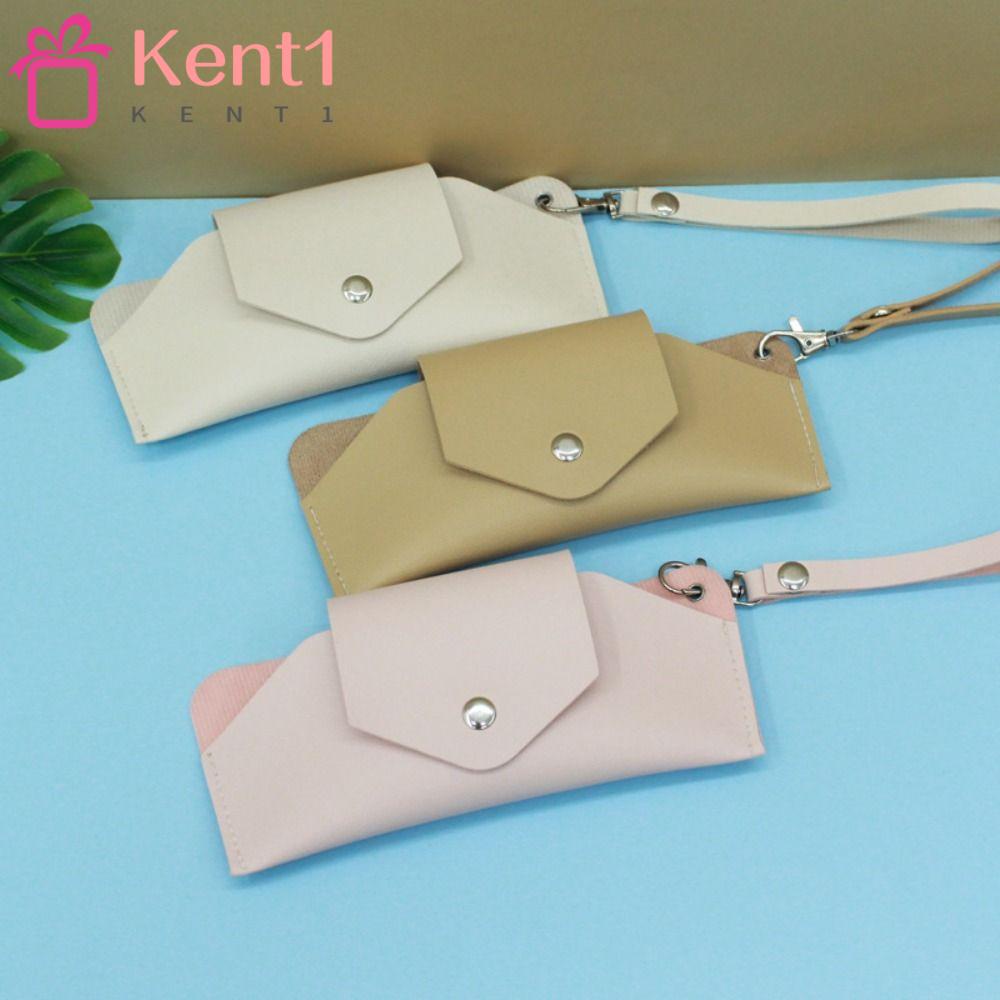 Hộp Đựng Mắt Kính Bằng Da PU Đơn Giản Cho Nữ Kat1