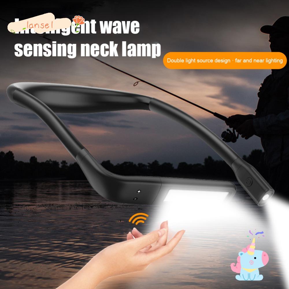 Đèn Đọc Sách Mini Đeo Cổ Sạc USB Tiện Lợi Dành Cho Chạy Bộ Cắm Trại