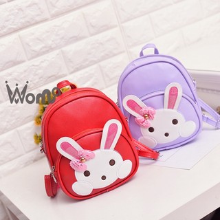 Ba lô da mini dễ thương phong cách hàn quốc cho bé gái