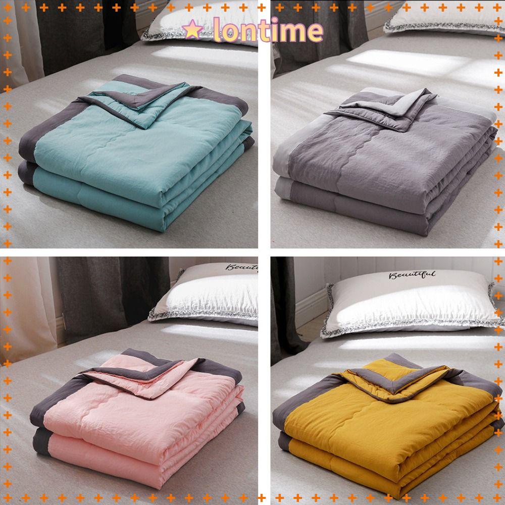 Lontime Làm Mát Mùa Hè Chăn Mỏng|Tấm Vải Làm Mát Mềm Mịn Có Thể Giặt Tiện Dụng Cho Phòng Điều Hòa