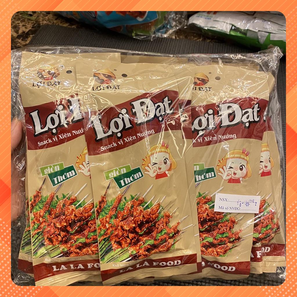 Gói Snack Vị Thịt Xiên Nướng Lợi Đạt ⭐FREESHIP⭐ Đồ Ăn Vặt Vy Béo