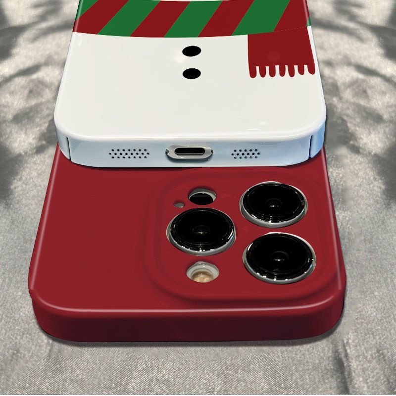 Ốp Điện Thoại Mềm Chống Sốc Phong Cách Giáng Sinh Cho Iphone 13 plus 78 11 126In max 14pro