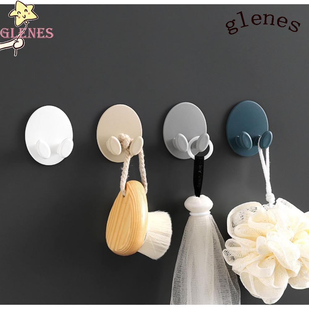 Móc Treo Phích Cắm Dán Tường Tự Dính Hình Oval Chống Nước