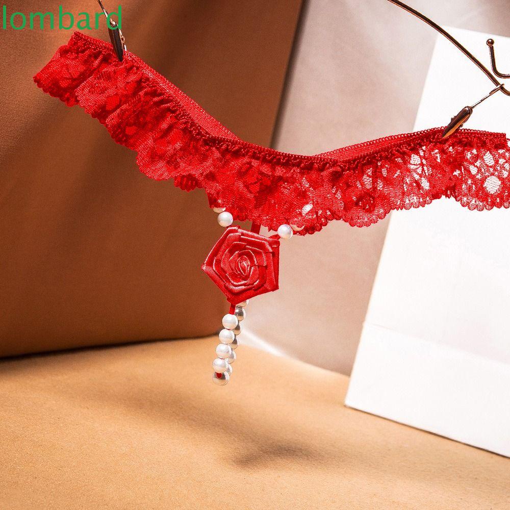 Quần Lót Ren Hoa Hồng Gợi Cảm Cho Nữ