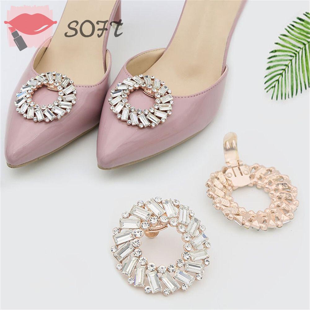 Kẹp Kim Loại Trang Trí Giày Cao Gót Cho Nữ