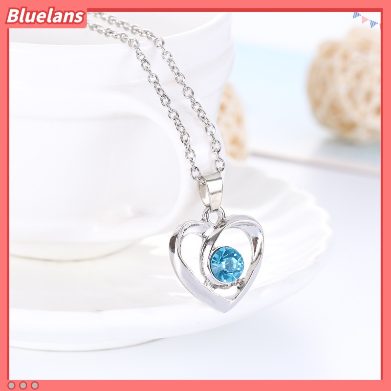 Vòng cổ Mặt Trái Tim Đính Đá Thời Trang