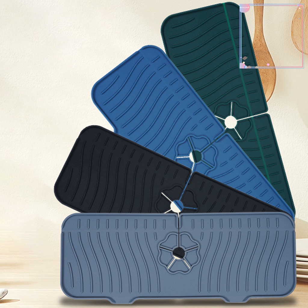 Miếng Lót Vòi Nước Mềm Mại Chống Văng Có Thể Tái Sử Dụng 4 Màu Tùy Chọn