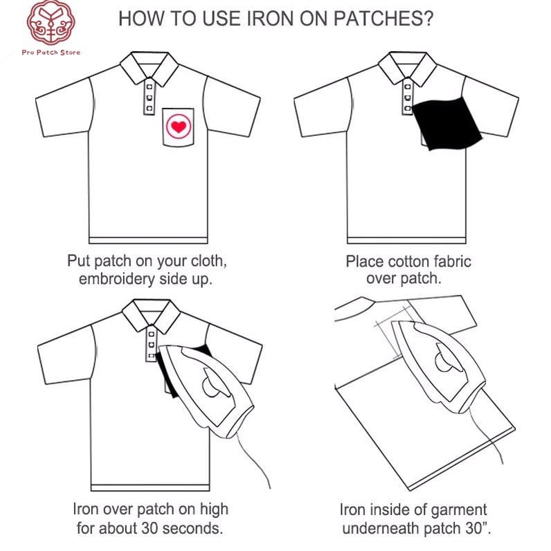 Sticker Ủi Thêu Hình Hoa Sen / Hướng Dương DIY