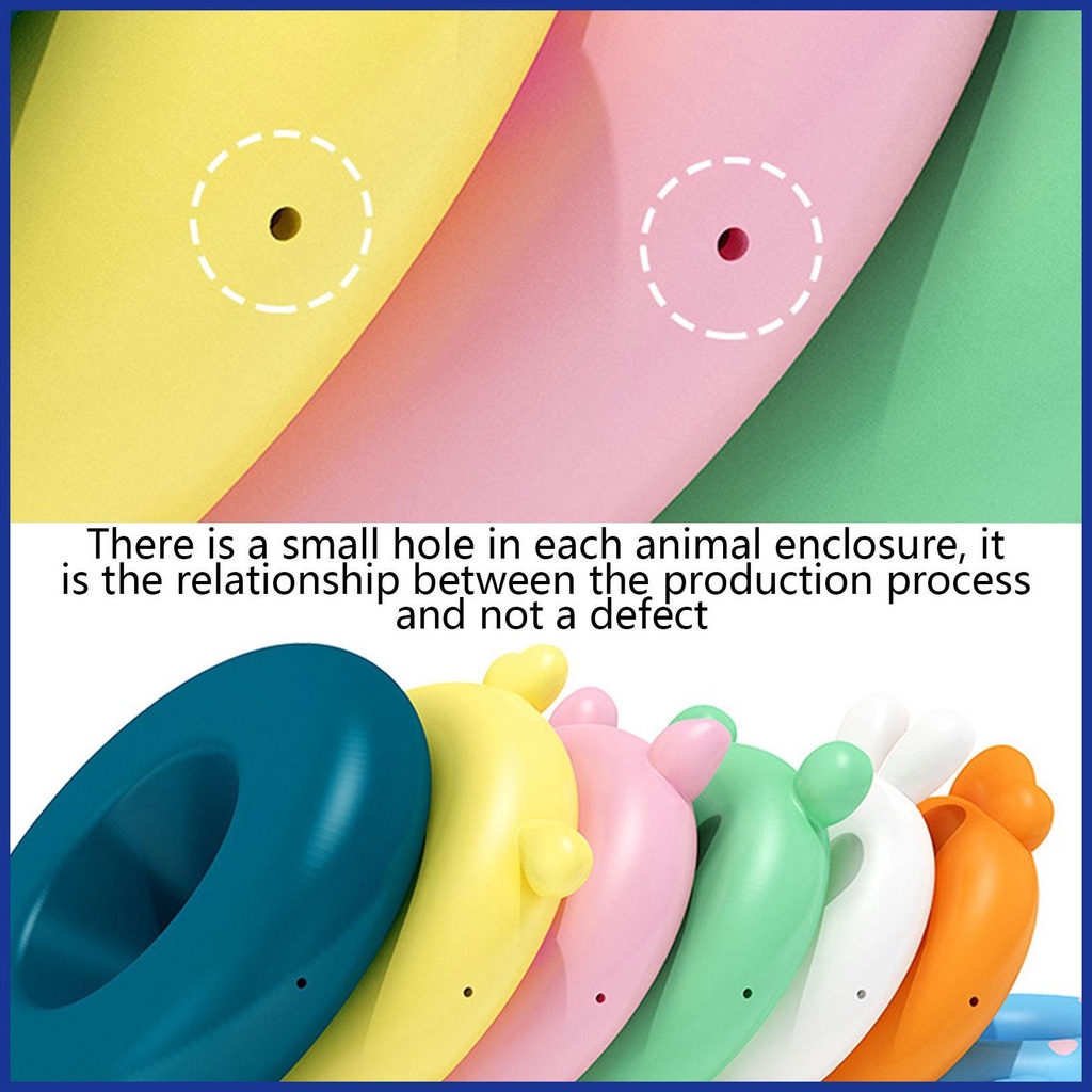 Đồ Chơi Vòng Xếp Chồng Lên Nhau Hình Chú Heo Màu Cầu Vồng Theo Phương Pháp Montessori Cho Bé